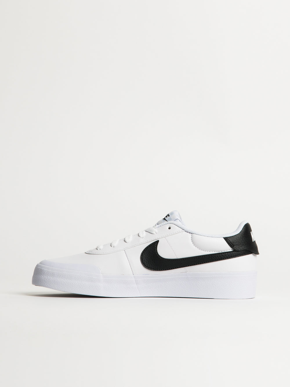 MENS NIKE COURT SHOT SNEAKER - WHITE/BLACK