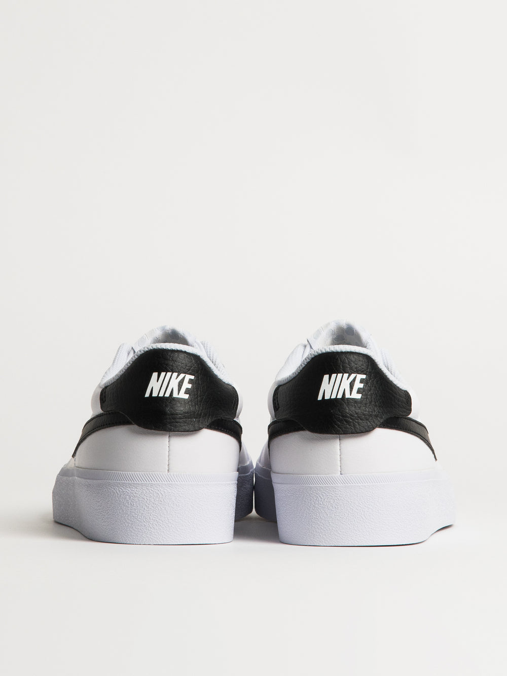 MENS NIKE COURT SHOT SNEAKER - WHITE/BLACK