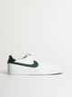 MENS NIKE COURT SHOT SNEAKER - WHITE/GREEN