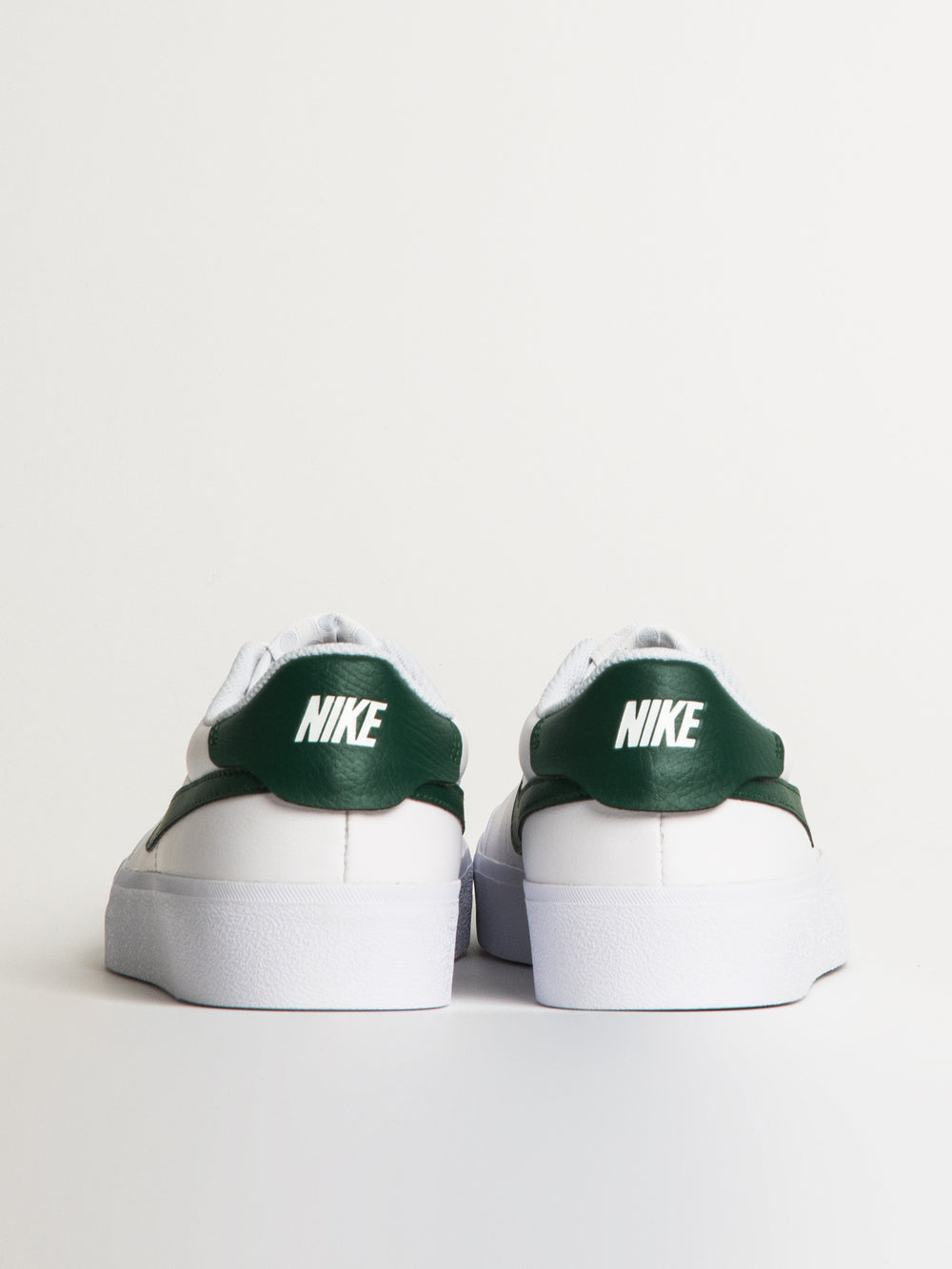 MENS NIKE COURT SHOT SNEAKER - WHITE/GREEN