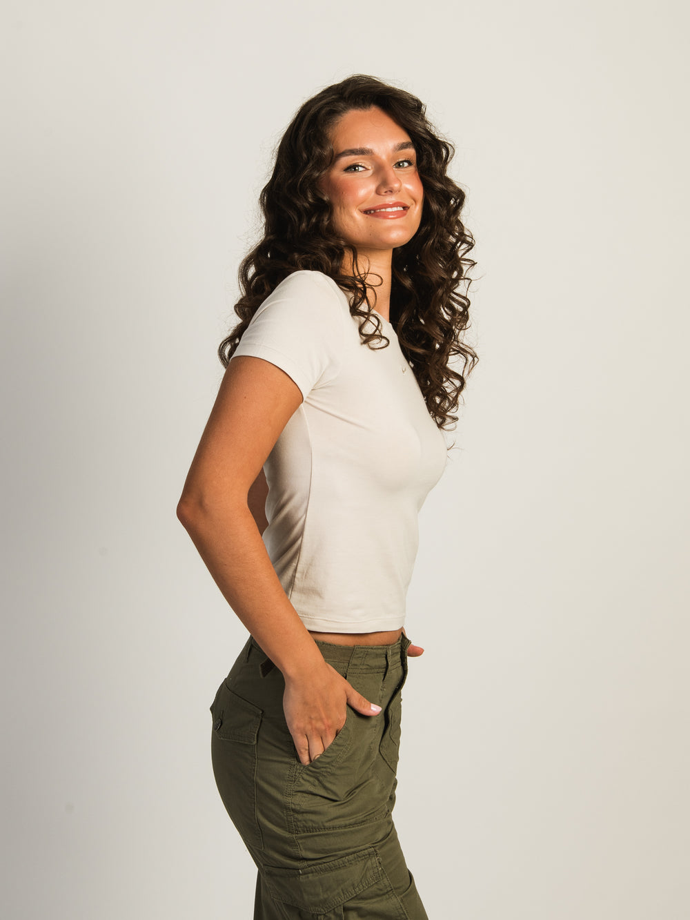 NIKE SPORTSWEAR MOD CROP T-SHIRT