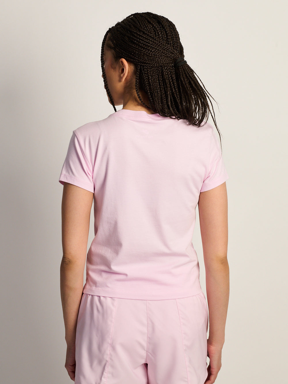 CROP TOP EN TRICOT NIKE SPORTSWEAR CHILL-ROSE