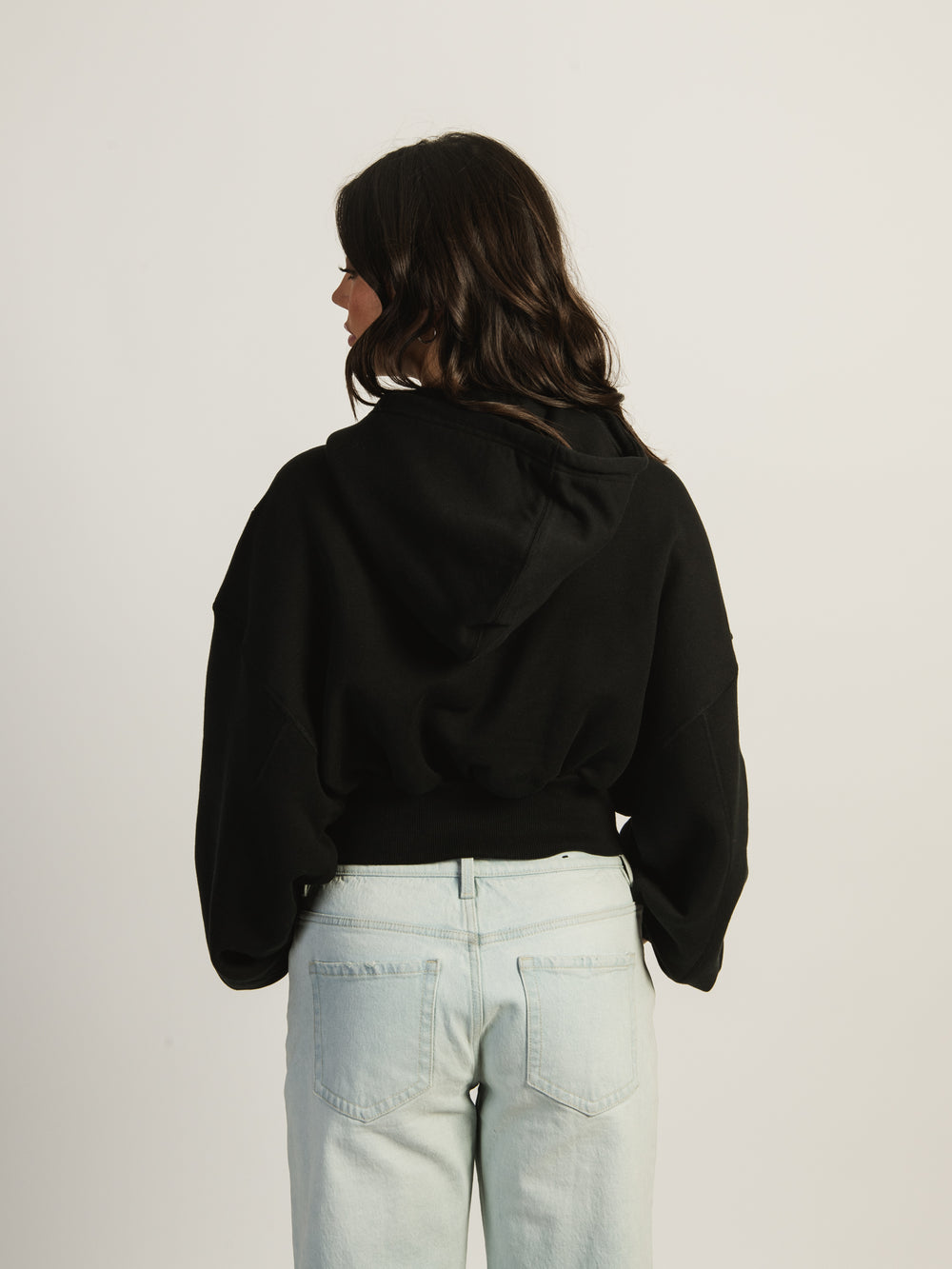 NIKE SPORTSWEAR CROP FLEECE HOODIE