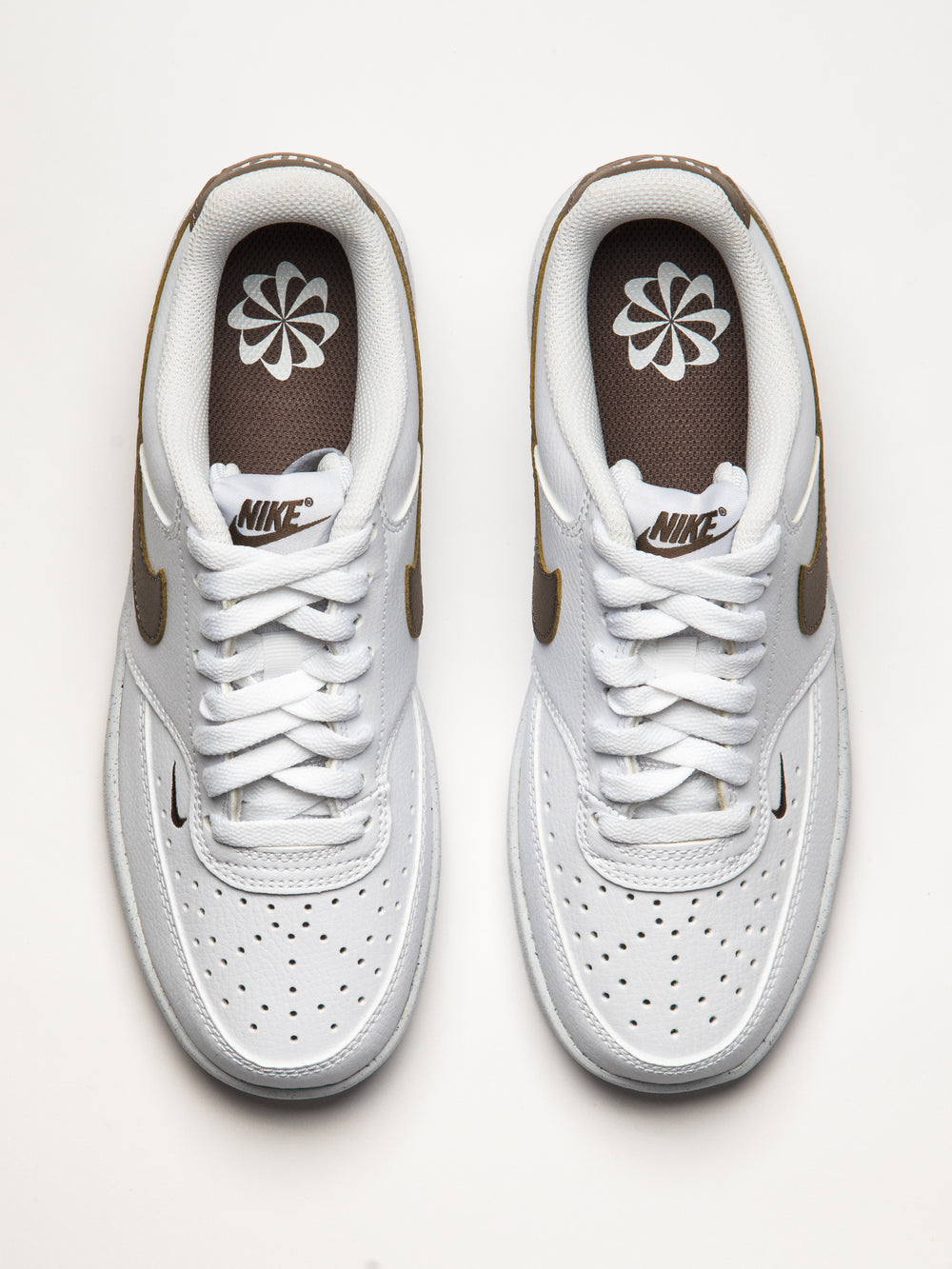 WOMENS NIKE COURT VISION LOW NEXT NATURE SNEAKER - WHITE