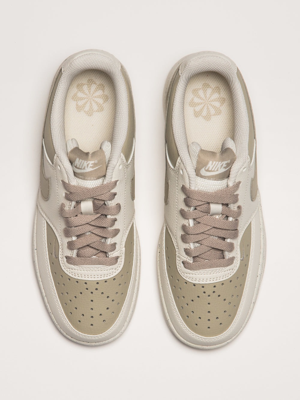NIKE COURT VISION LOW NXT NATURE SNEAKER - CREAM