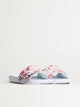 WOMENS NIKE VICTORI ONE SLIDE - WHITE/FLORAL PRINT
