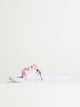 WOMENS NIKE VICTORI ONE SLIDE - WHITE/FLORAL PRINT