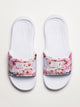 WOMENS NIKE VICTORI ONE SLIDE - WHITE/FLORAL PRINT