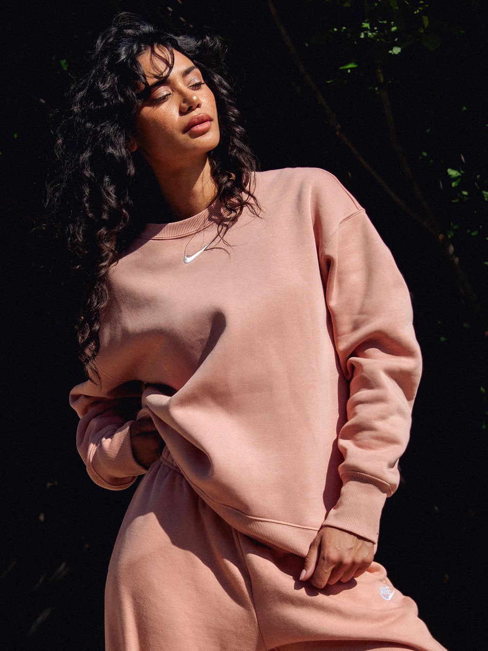 NIKE PHOENIX OVERSIZED CREWNECK SWEATER