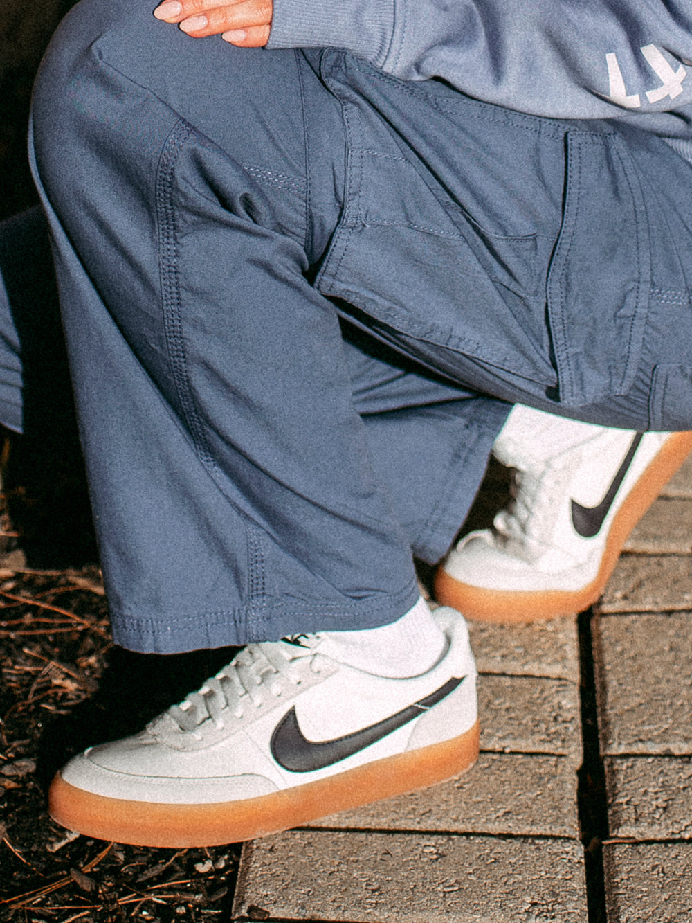 NIKE WOMENS NIKE KILLSHOT 2 SNEAKER - SAIL/OIL GREY/GUM - Boathouse