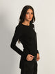 NIKE NIKE SPORTSWEAR CLUB LONG SLEEVE TEE - Boathouse