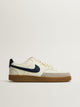 HOMMES NIKE COURT VISION LOW SNEAKER - SAIL/NAVY