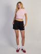 NIKE NIKE SPORTSWEAr CHILL KNIT CROP - PINK - Boathouse