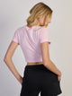 NIKE NIKE SPORTSWEAr CHILL KNIT CROP - PINK - Boathouse