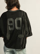 NIKE NIKE SPORTSWEAR STREET SHORT SLEEVE JERSEY - BLACK - Boathouse