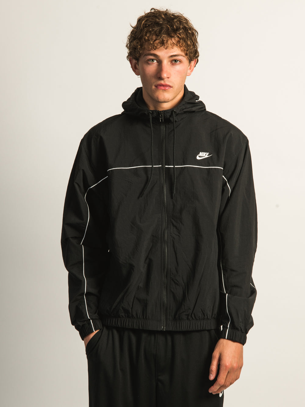NIKE NIKE ATHLETE HOODED JACKET - Boathouse