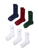 NIKE EVERYDAY CUSHIONED 6PK SOCK - MULTI