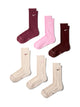 NIKE EVERYDAY CUSHIONED DF 6PK SOCK - MULTI