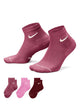 NIKE EVERYDAY ANKLE 3 PACK SOCK - MULTI