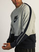 NIKE NIKE CLUB BRUSHED FLEECE CREWNECK SWEATER - Boathouse
