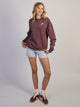 NIKE NIKE SPORTSWEAR CLUB FLEECE LOOSE CREW - BROWN - Boathouse