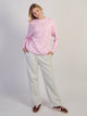 NIKE NIKE SPORTSWEAR CLUB FLEECE LOOSE CREW - ROSE - Boathouse