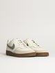 NIKE MENS NIKE COURT VISION LOW SNEAKER - WHITE/GREY - Boathouse