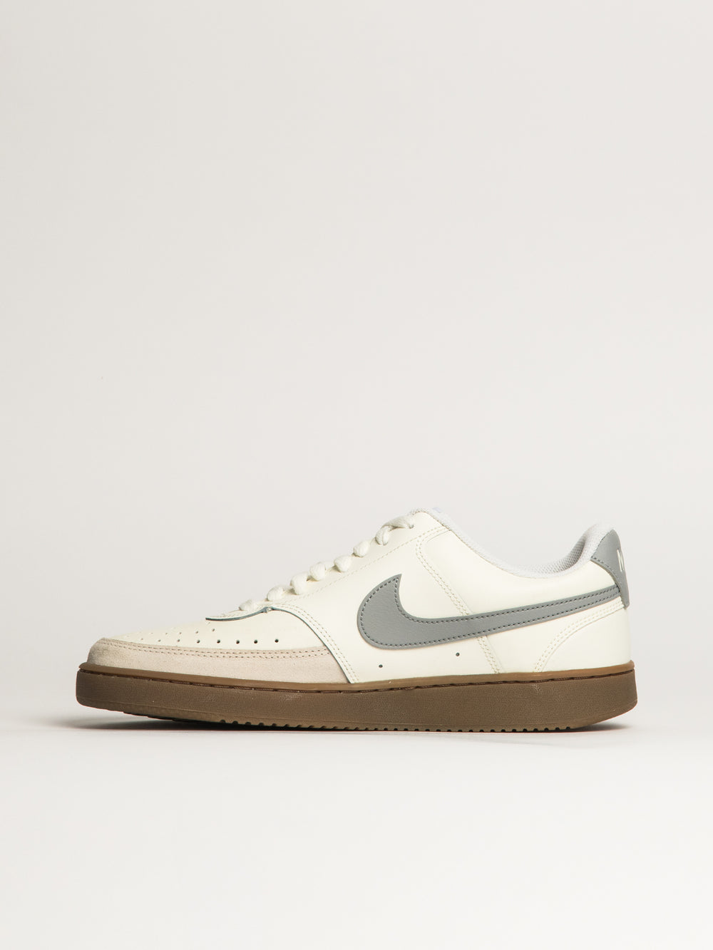 MENS NIKE COURT VISION LOW SNEAKER - WHITE/GREY