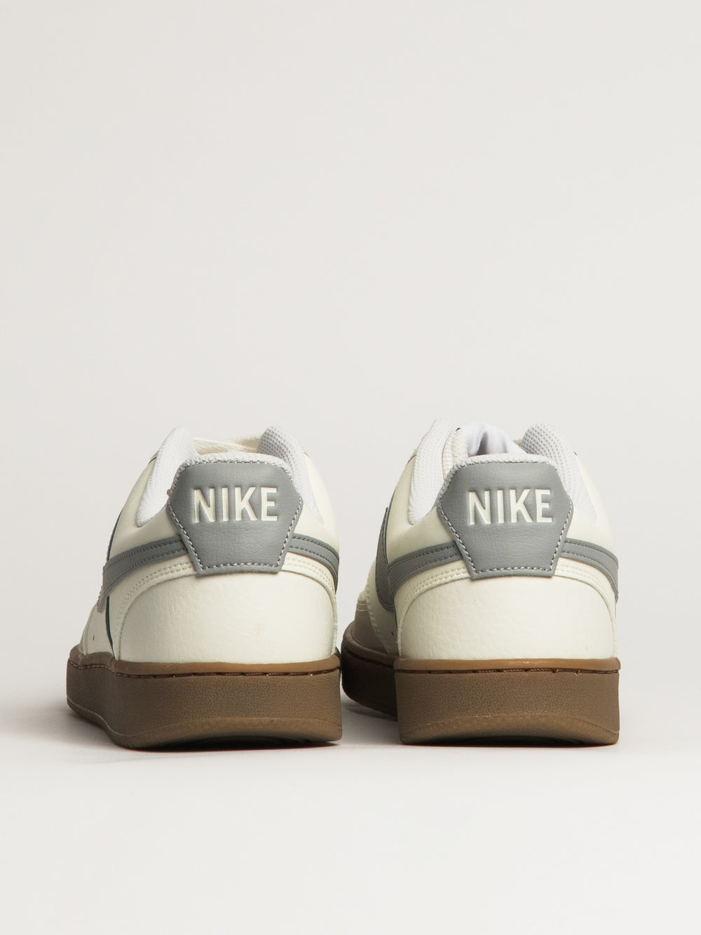MENS NIKE COURT VISION LOW SNEAKER - WHITE/GREY