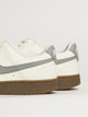 NIKE MENS NIKE COURT VISION LOW SNEAKER - WHITE/GREY - Boathouse