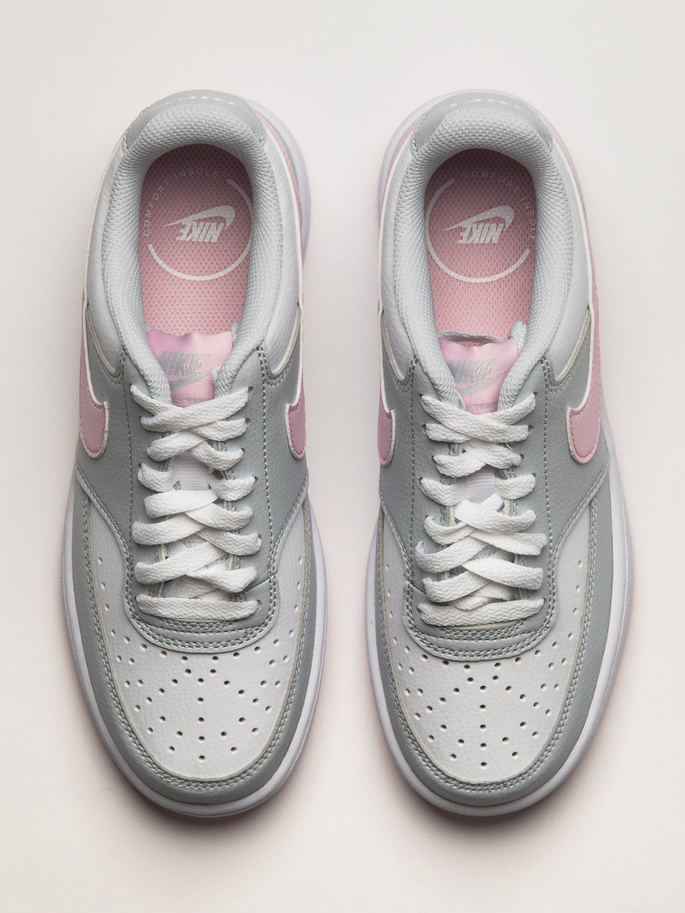 WOMENS NIKE COURT VISION SNEAKER - PINK FOAM