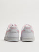 NIKE WOMENS NIKE COURT VISION LOW SNEAKER - WHITE/PINK - Boathouse