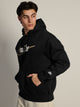 NIKE NIKE CLUB CHENILLE PULL OVER HODDIE - BLACK - Boathouse
