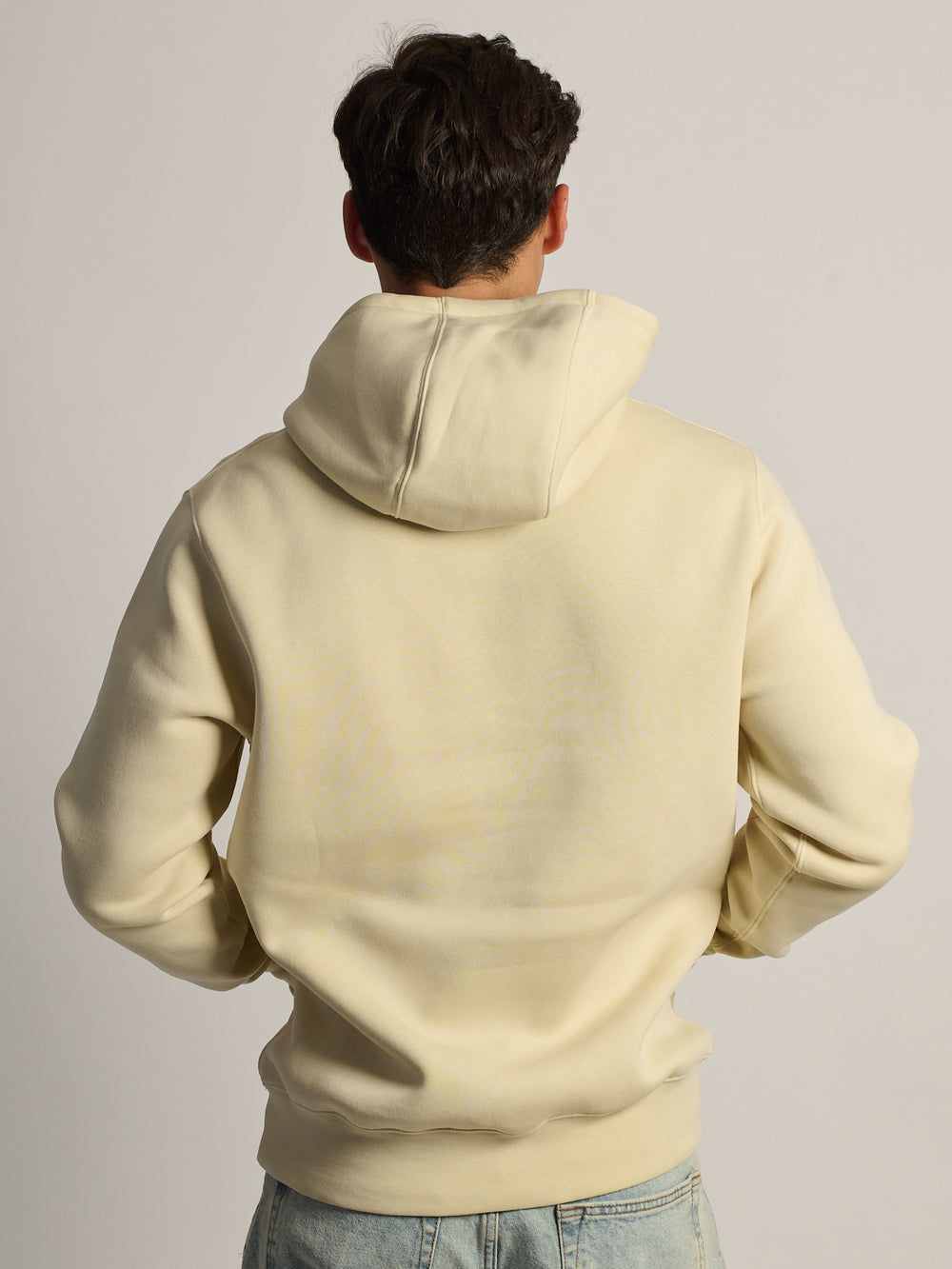 NIKE NIKE CLUB CHENILLE PULL OVER HODDIE - LIGHT KHAKI - Boathouse