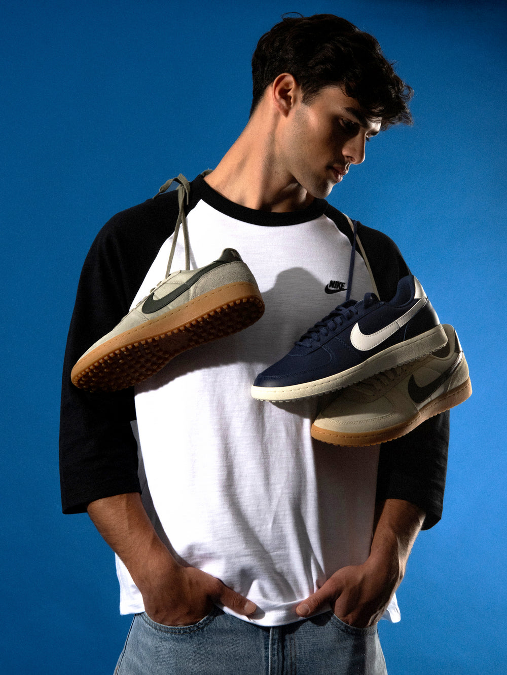 T-SHIRT NIKE 3/4 RAGLAN