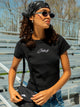 NIKE NIKE SPORTSWEAR RIB MOD CROP JDI TEE - Boathouse