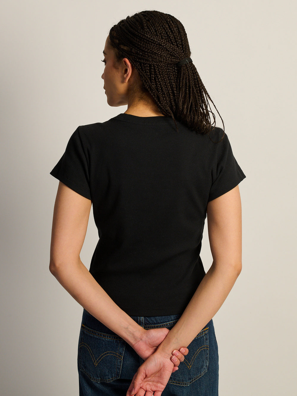 NIKE SPORTSWEAR RIB MOD CROP JDI TEE