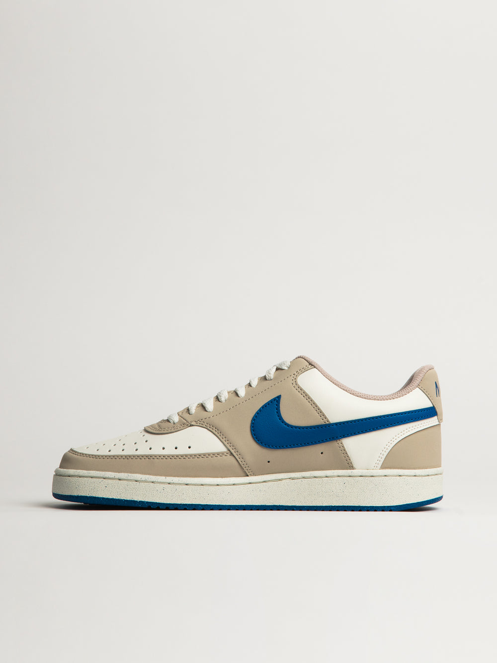 NIKE COURT VISION LOW SNEAKER HOMME- BLANC/BLEU