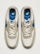 NIKE MENS NIKE COURT VISION LOW SNEAKER - WHITE/BLUE - Boathouse