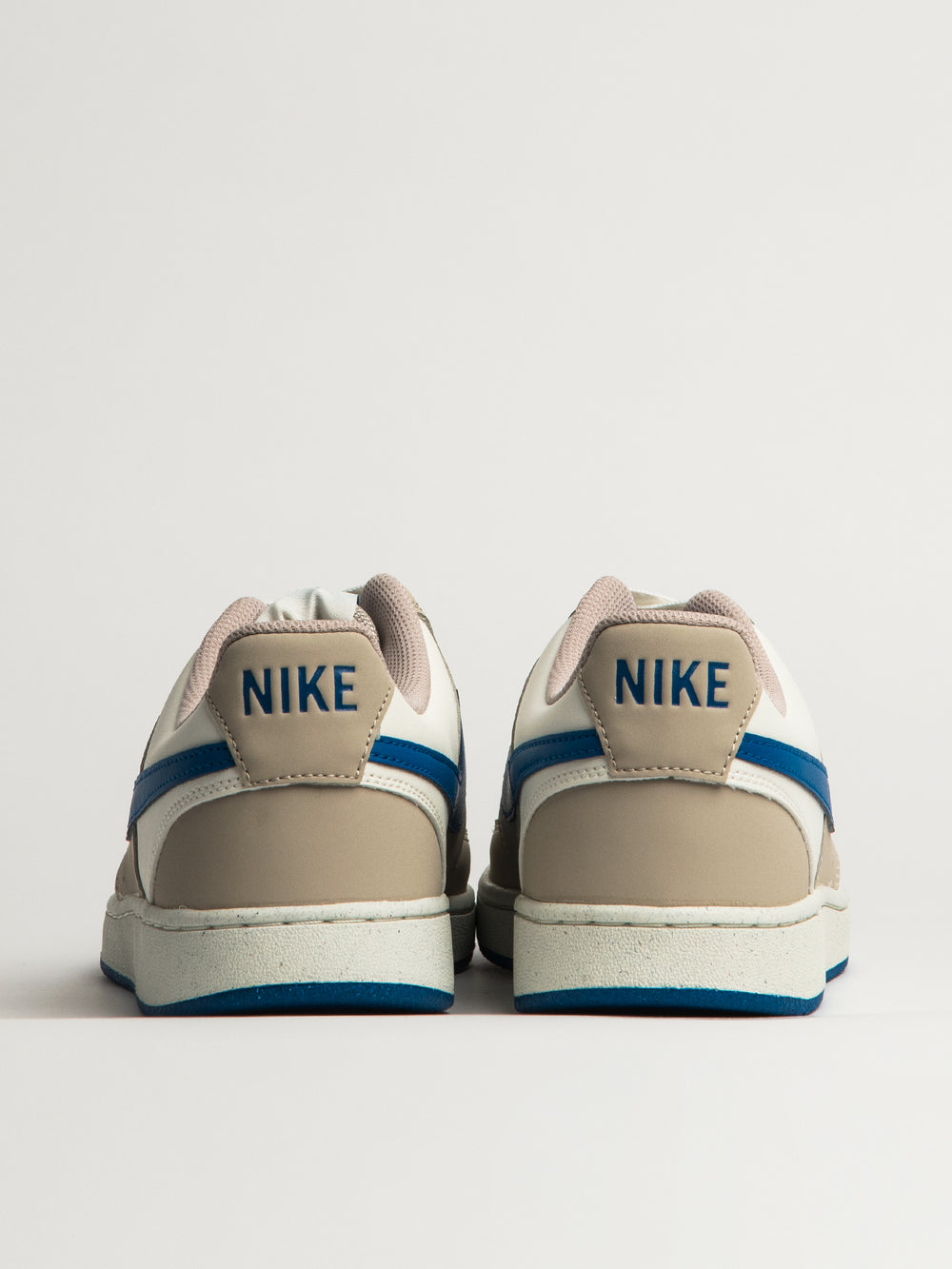 MENS NIKE COURT VISION LOW SNEAKER - WHITE/BLUE