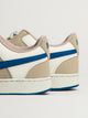 NIKE MENS NIKE COURT VISION LOW SNEAKER - WHITE/BLUE - Boathouse