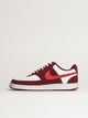 NIKE WOMENS NIKE COURT VISION LOW SNEAKER - TEAM RED/WHITE - Boathouse
