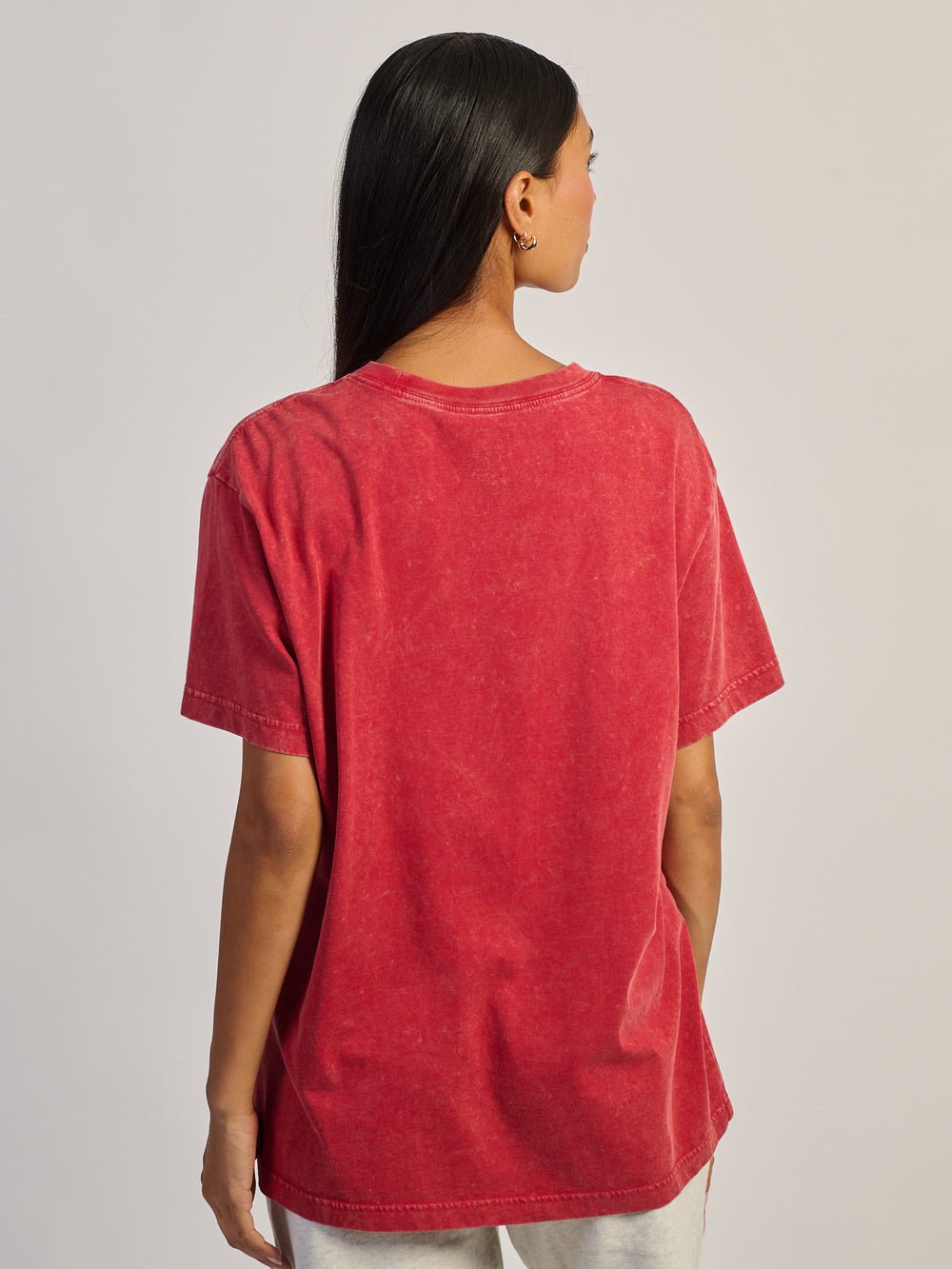 NIKE T-SHIRT TOUGH ROUGE