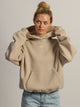 NIKE NIKE STUDIO FLEECE OVERSIZED PULL OVER HOODIE - CREAM - Boathouse