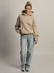 NIKE STDO FLEECE OVERSIZED PULL OVER HOODIE - CRÈME