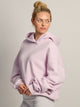 NIKE NIKE STUDIO FLEECE OVERSIZED PULL OVER HOODIE - LILAC - Boathouse