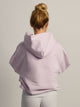 NIKE STDO FLEECE OVERSIZED PULL OVER HOODIE - LILAC
