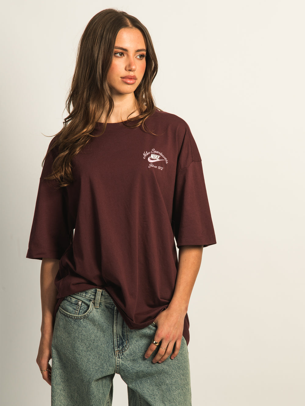 T-SHIRT NIKE SPORTSWEAR CLASSICS - BORDEAUX