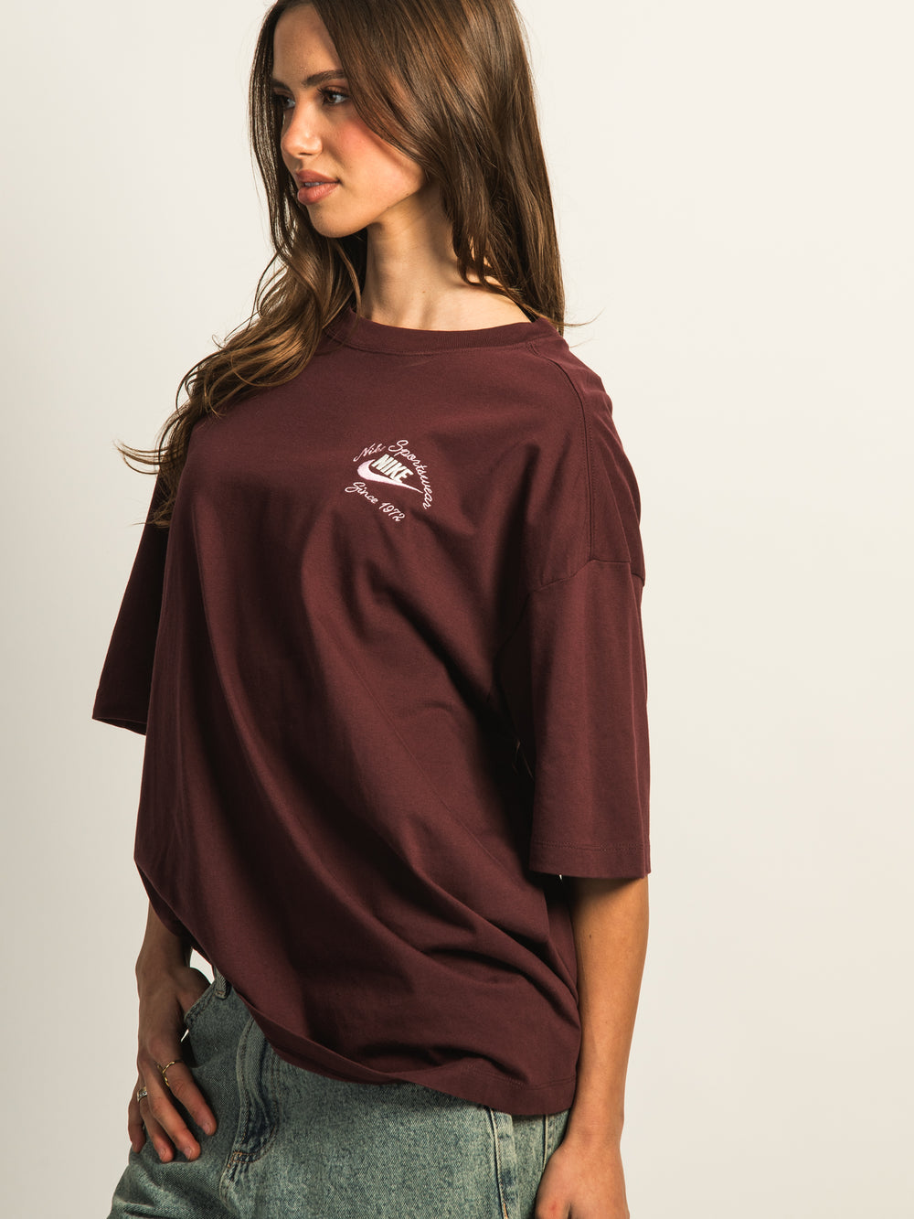 T-SHIRT NIKE SPORTSWEAR CLASSICS - BORDEAUX