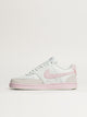 NIKE NIKE COURT VISION LO SUEDE SNEAKER - WHITE/PINK - Boathouse